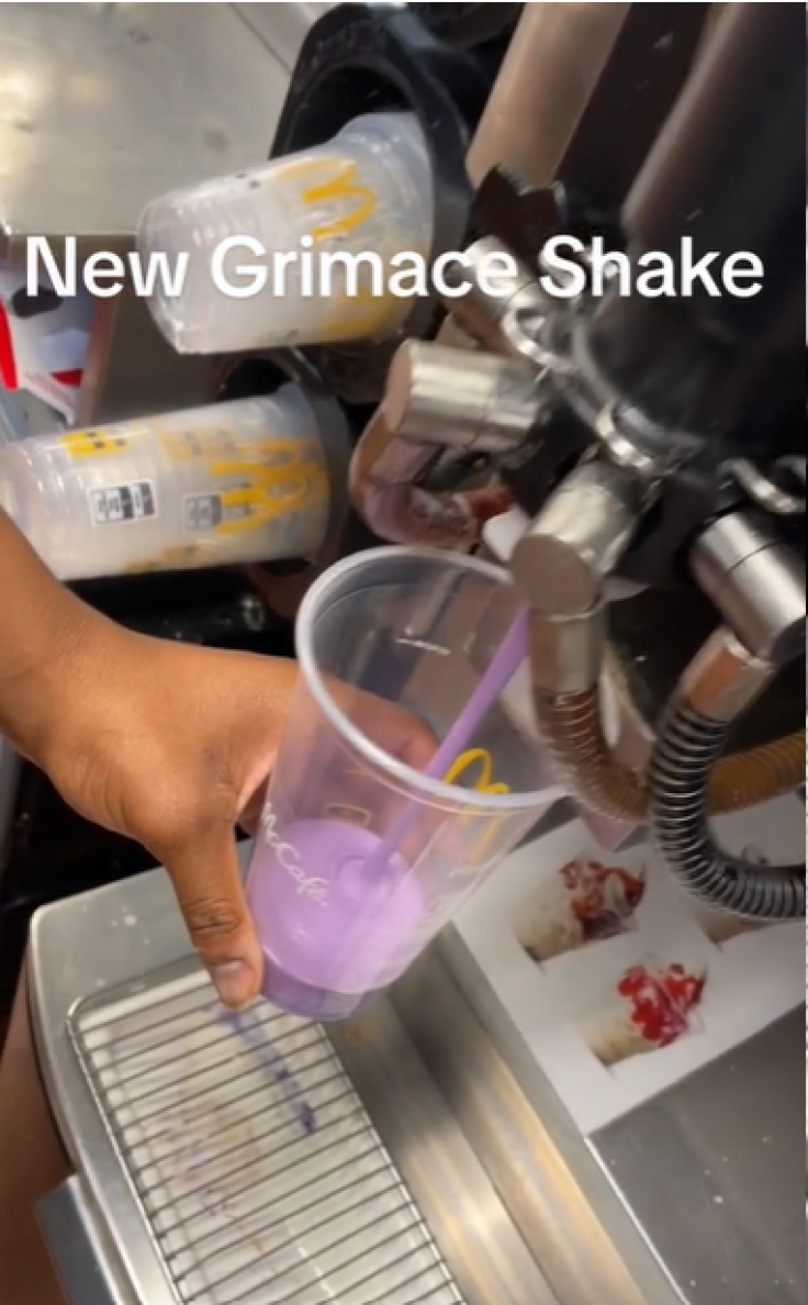 New Grimace Shake