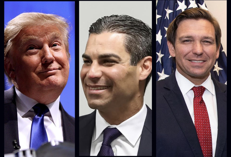 Trump, Suarez, and DeSantis