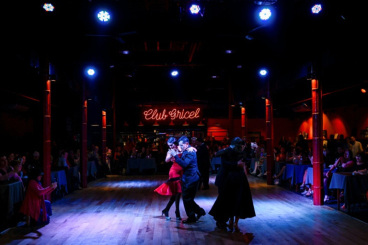 Milonga in Buenos Aires.