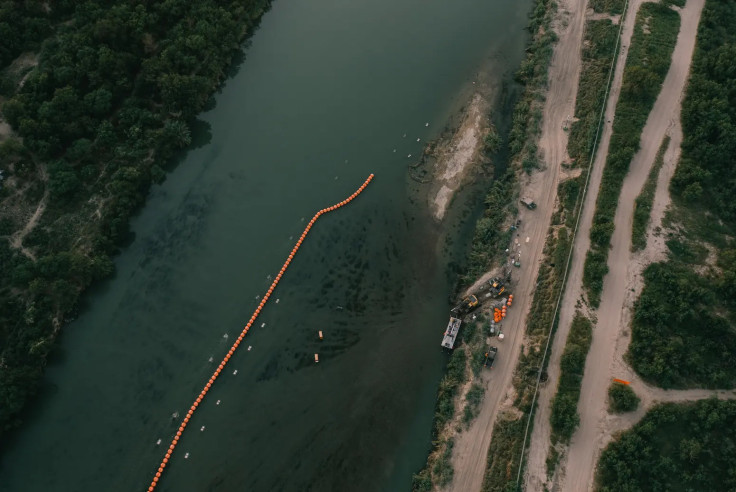 Buoys Placed Near Eagle Pass, Texas