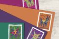 USPS Piñatas! Stamps Collection by Víctor Meléndez