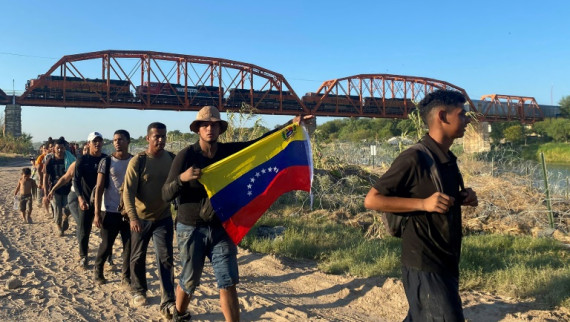 Venezuela - migrants - Texas