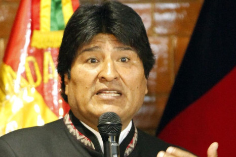 Evo Morales in Ecuador