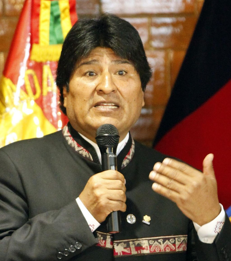 Evo Morales in Ecuador