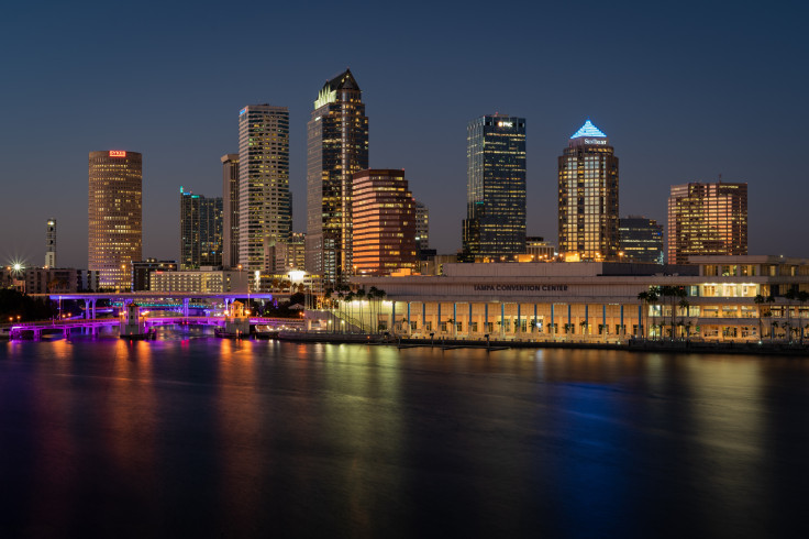 Tampa Bay skyline.