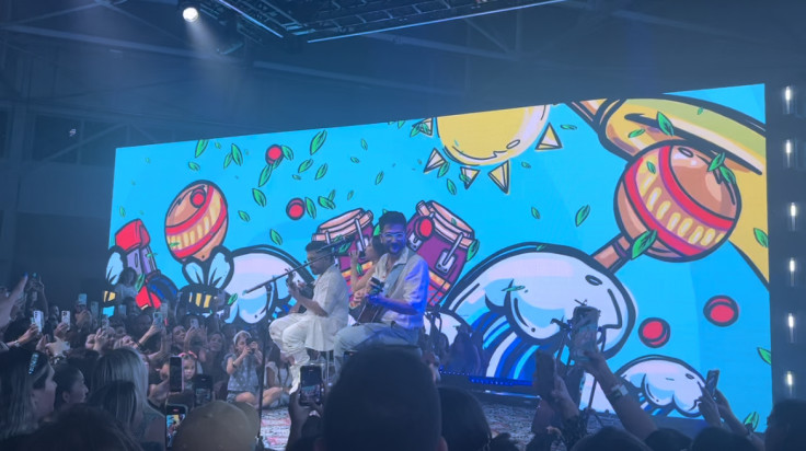 Camilo performing