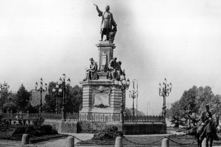 Monumento a Colón in Mexico City