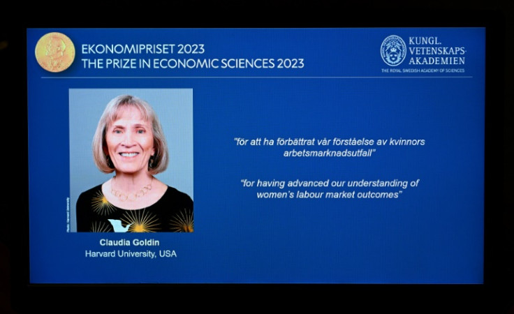 Claudia Goldin has wom the Nobel Prize in Economics