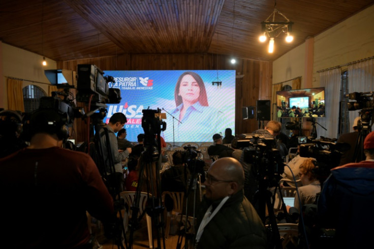 Many journalists in Ecuador now don bulletproof vests and helmets