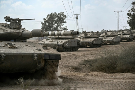 Israeli battle tanks have been deployed along Gaza