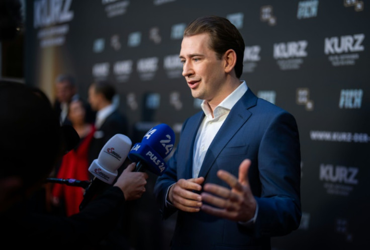 Austria's former chancellor Sebastian Kurz