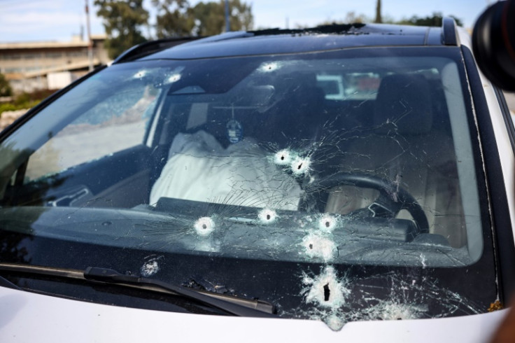 Some bodies were found inside bullet-ridden cars