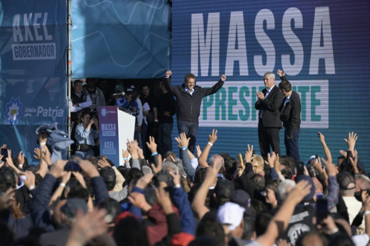 Argentina's Economy Minister Sergio Massa
