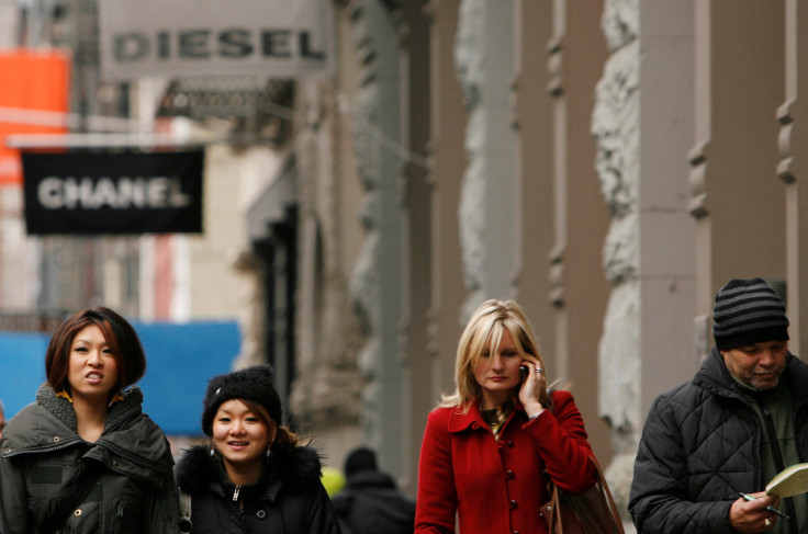 Shoppers in NYC