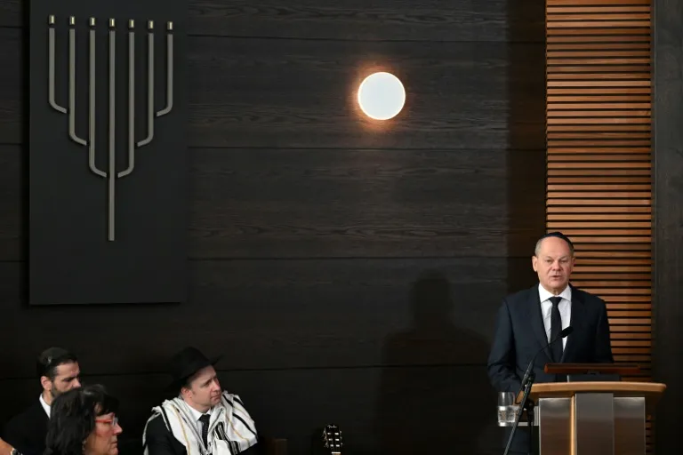 Germany's Scholz Vows Support For Jews At Synagogue Opening - Vimarsana News