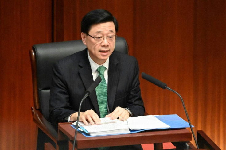 Hong Kong leader John Lee