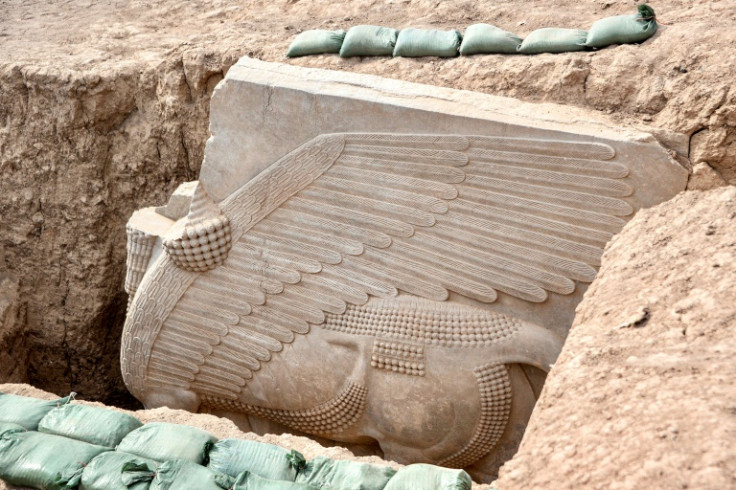 2,700 year old relief uncovered by archaeologists