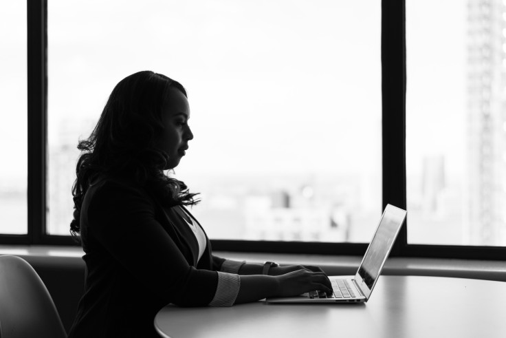 Woman working in STEM