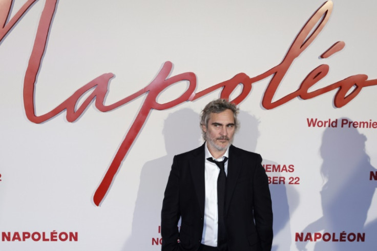 Joaquin Phoenix said Napoleon sounded 'like a teenager in love'