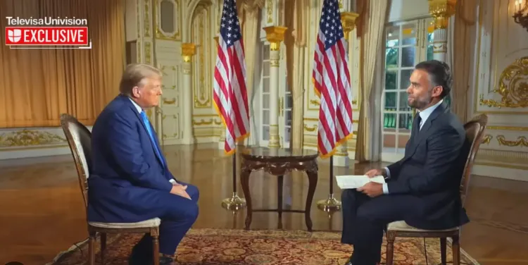 Univision CEO Stands By Trump Interview After Backlash, Says Network Has 'Different Strategy' - Vimarsana News