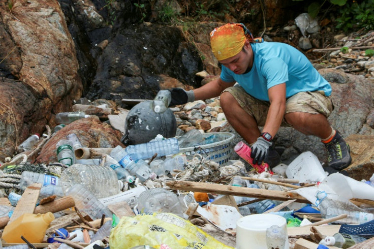 Hong Kong is swamped with trash