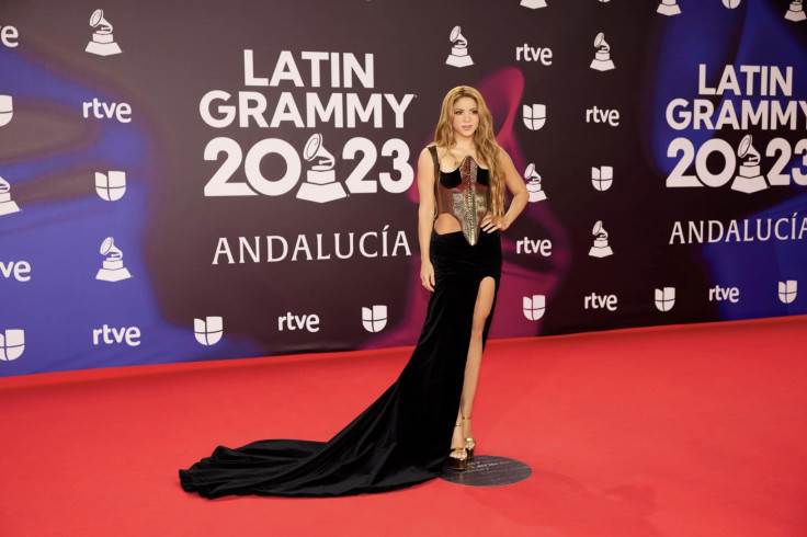 Shakira in 2023 Latin Grammys. 