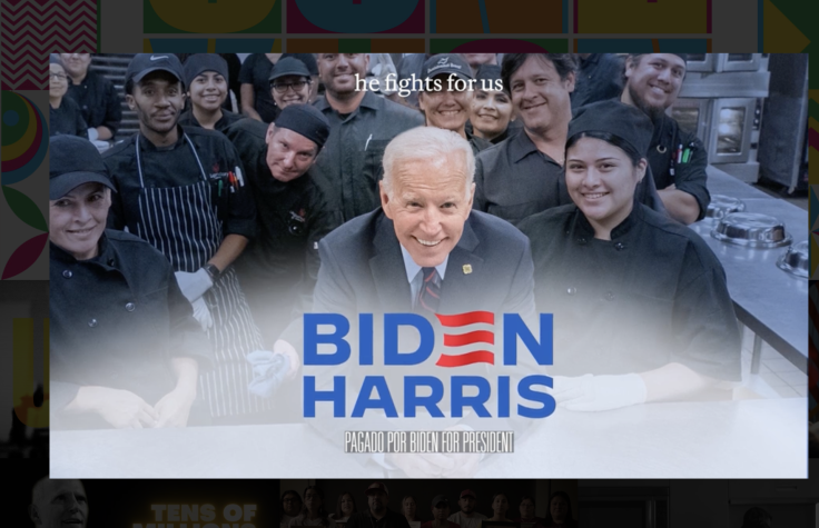 Joe Biden's Ad in Spanish
