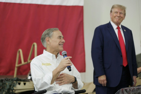 Republican Texas Governor Greg Abbott is a staunch supporter of former US president Donald Trump