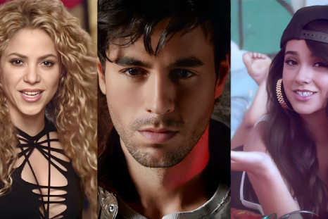 Songs from 2014 from Shakira, Enrique Iglesias, Becky G