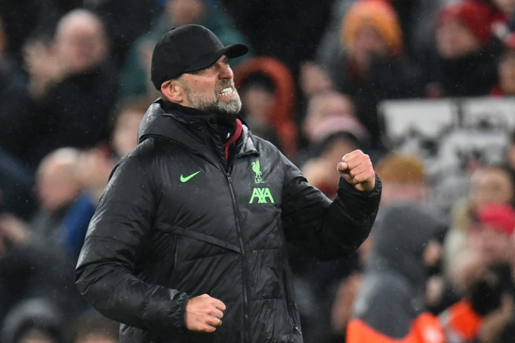 Liverpool top the Premier League table heading into 2024