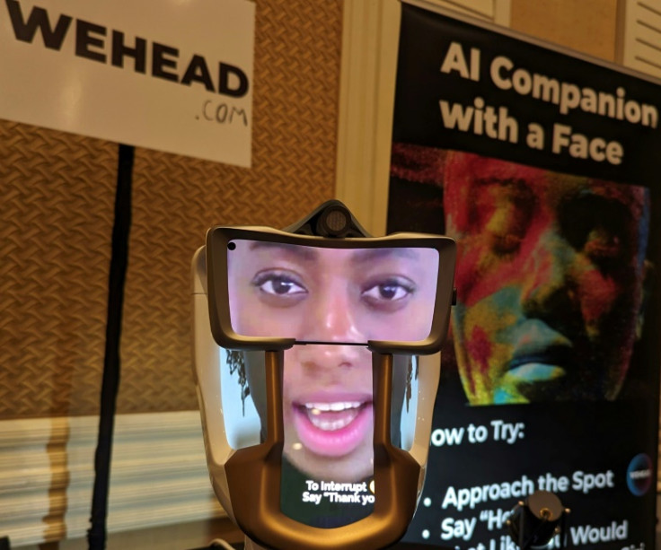 Wehead is a companion robot that uses generative artificial intelligence