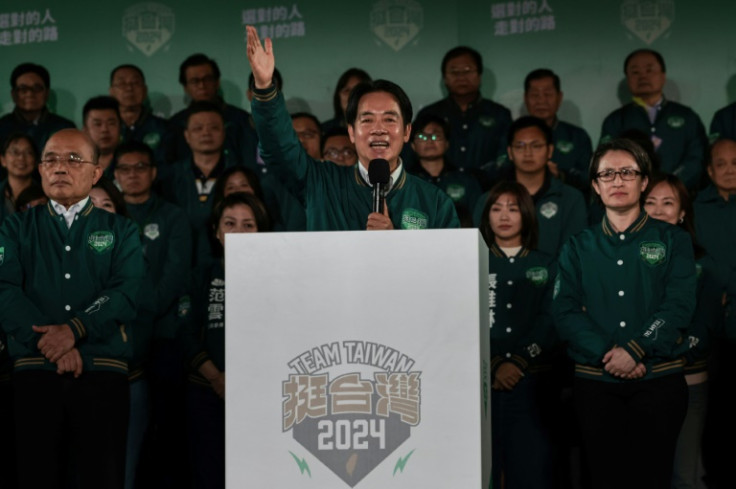 Lai beat his nearest rival Hou Yu-ih of the Kuomintang (KMT) on Saturday by more than 900,000 votes