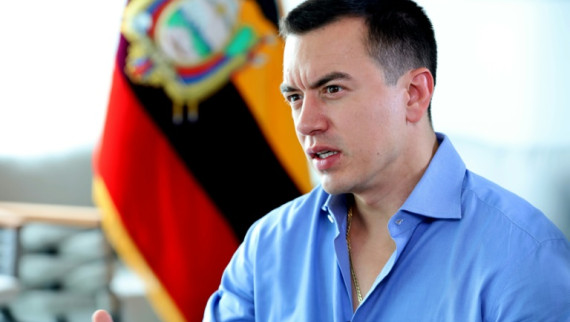 President Daniel Noboa has said the country is "in a state of war" against 22 gangs