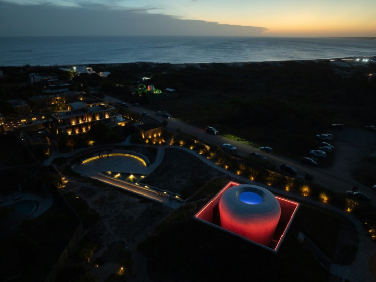 Aerial view of Skyspace experience "Ta Khut" 