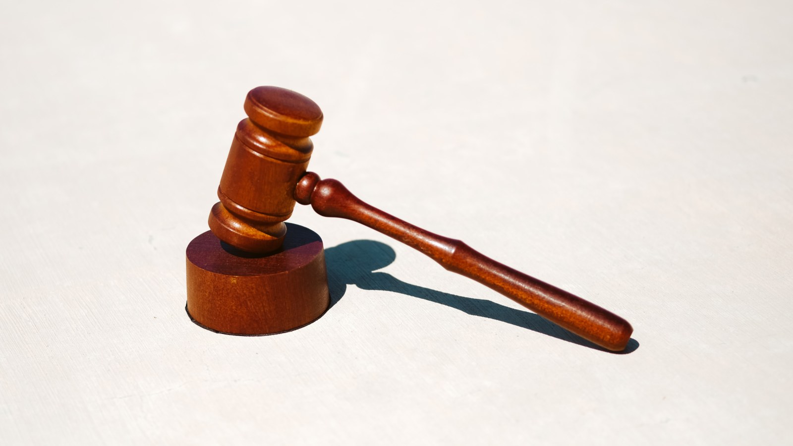 Courtroom gavel