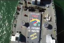 A Venezuelan frigate 