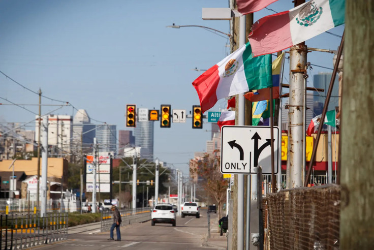 Mexican Flags in Houston, TX