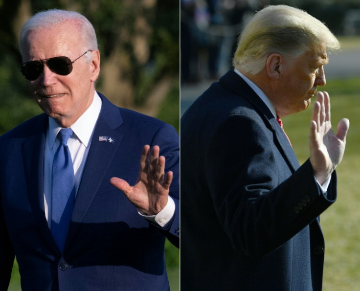 Joe Biden and Donald Trump