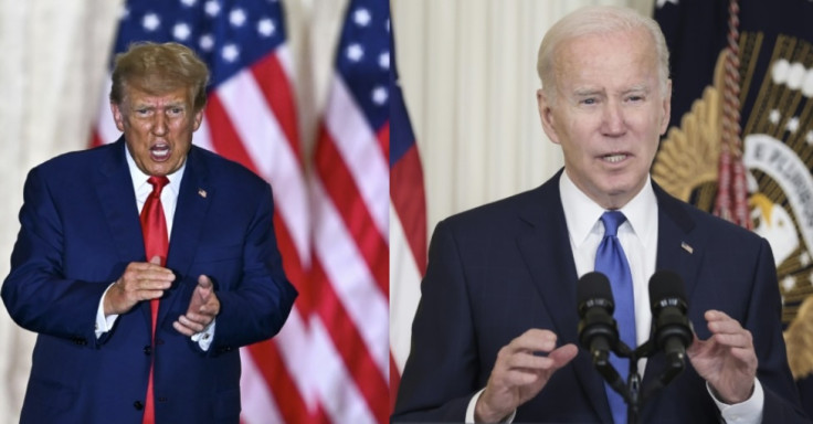 Donald Trump and Joe Biden