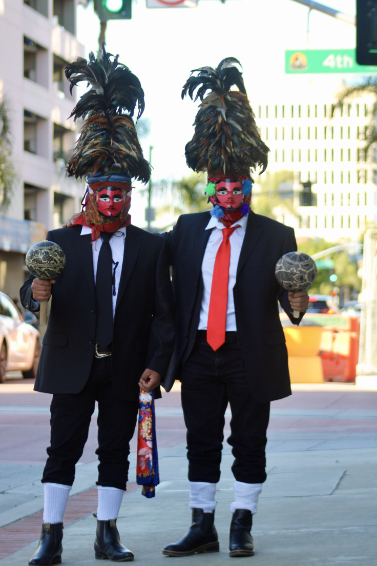 The first dance, "Los Tejorones," will feature dancers adorned with 