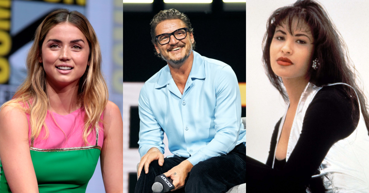 Alejandro Fernández, Pedro Pascal, Ana de Armas, Selena Quintanilla ...