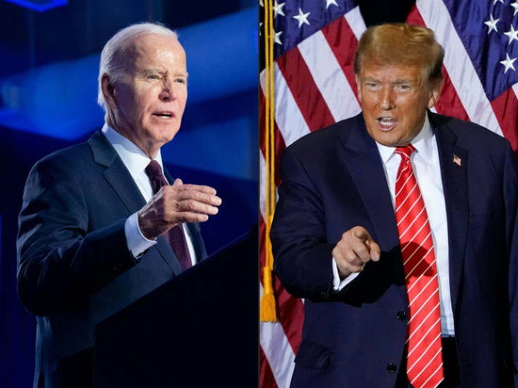 Joe Biden and Donald Trump