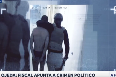 Screengrab from Chilevisión Report on Ronald Ojeda's murder