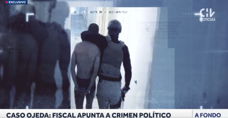 Screengrab from Chilevisión Report on Ronald Ojeda's murder