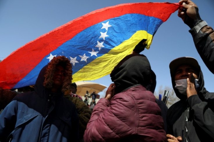 The Venezuelan flag