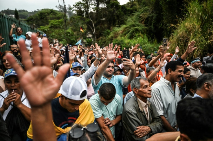 Venezuelan Opposition Supporters