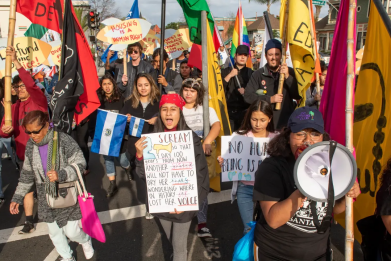 May 1, 2018 march in Santa Ana