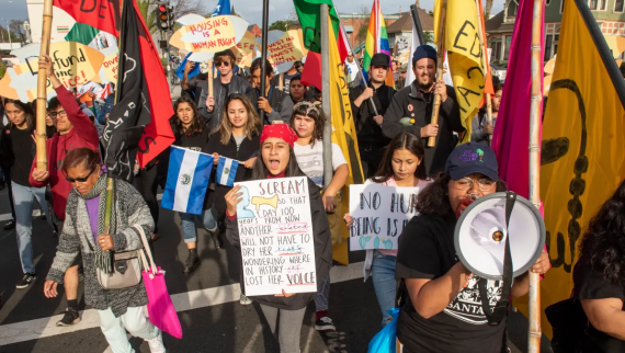 May 1, 2018 march in Santa Ana