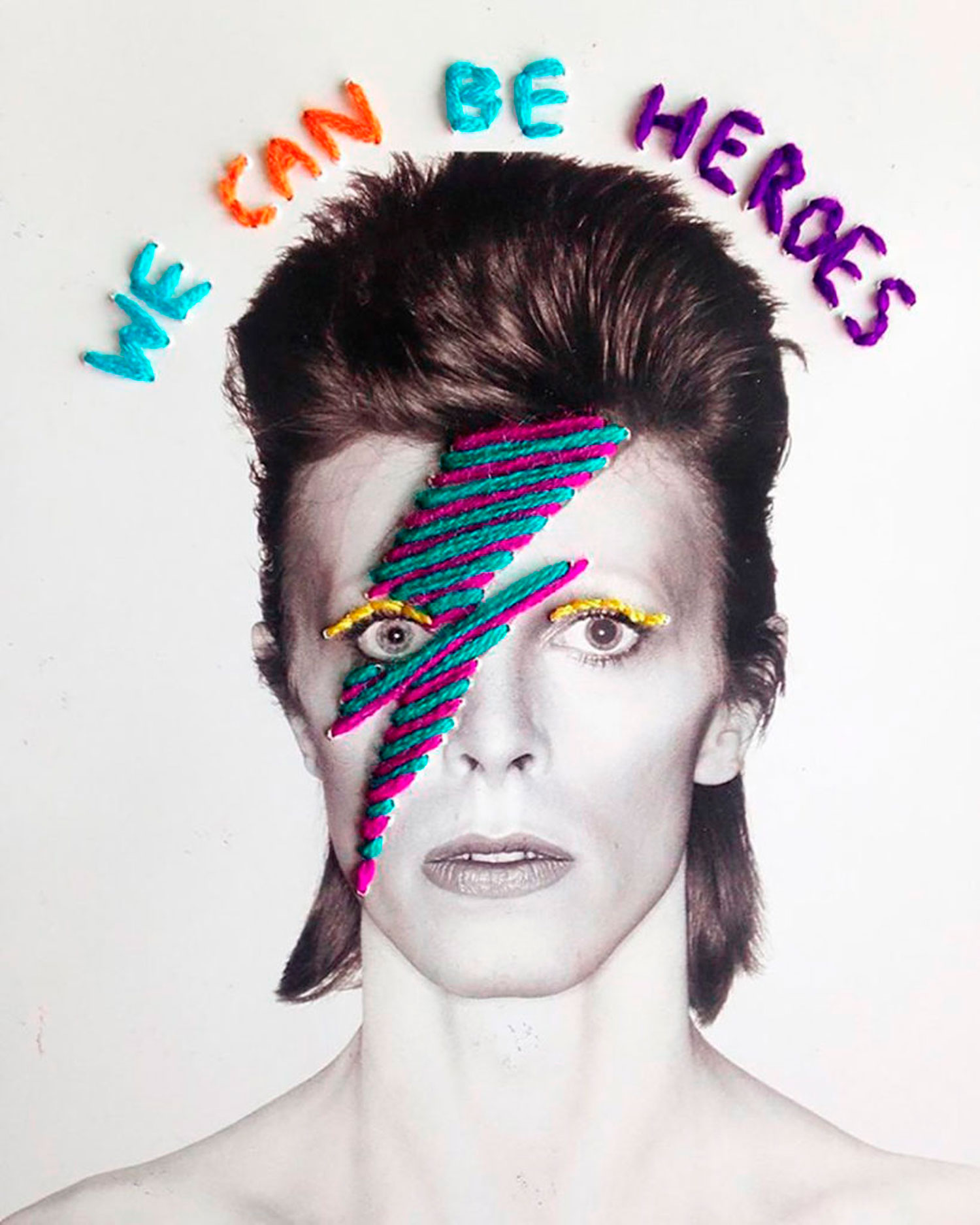 David Bowie portrait by Victoria Villasana