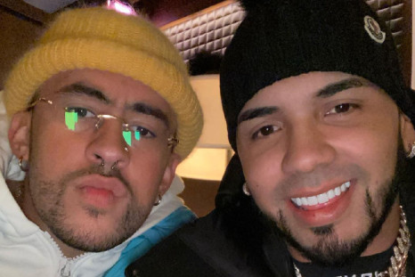 Bad Bunny and Anuel before Toki